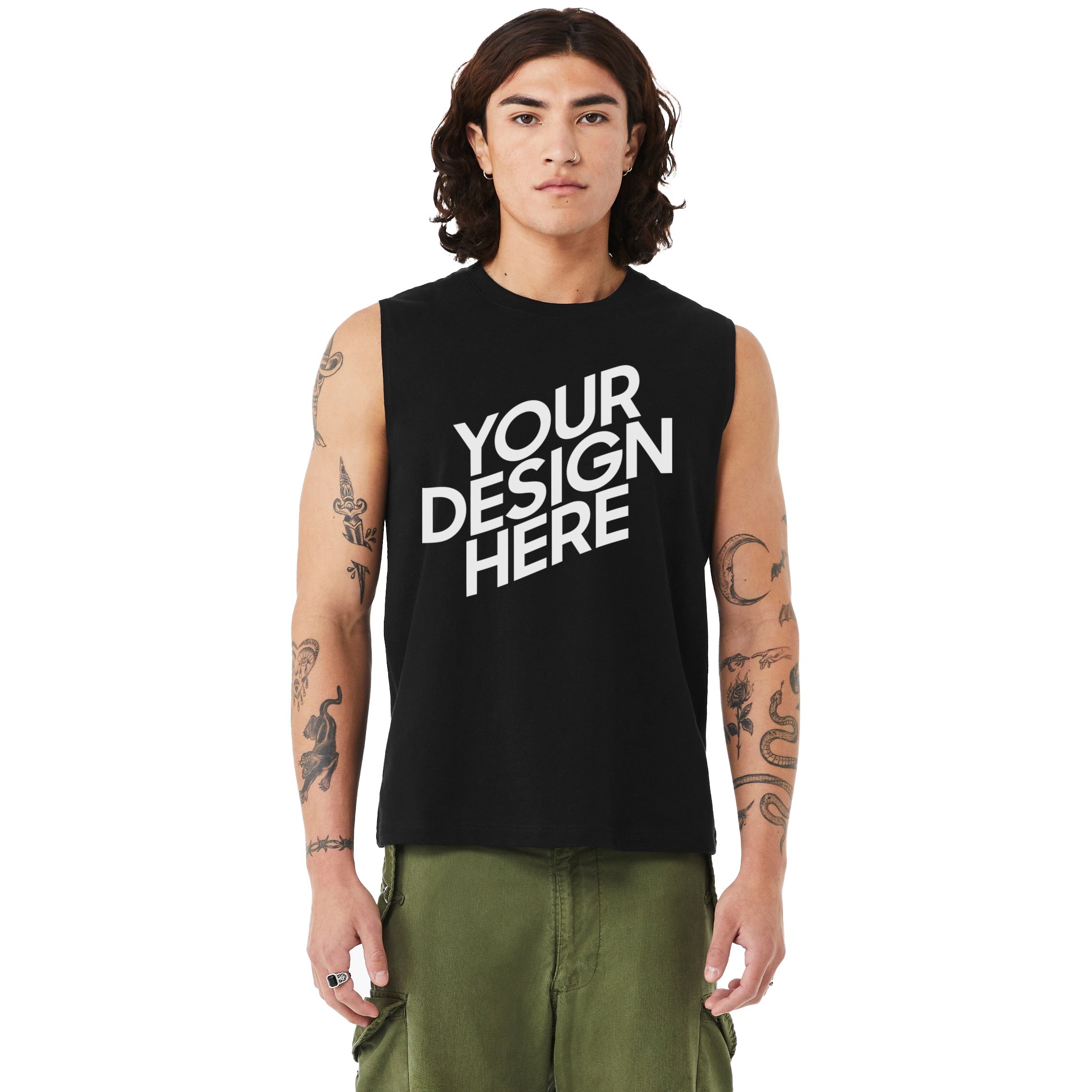 Bella+Canvas Custom Unisex Jersey Muscle Tank (3483)