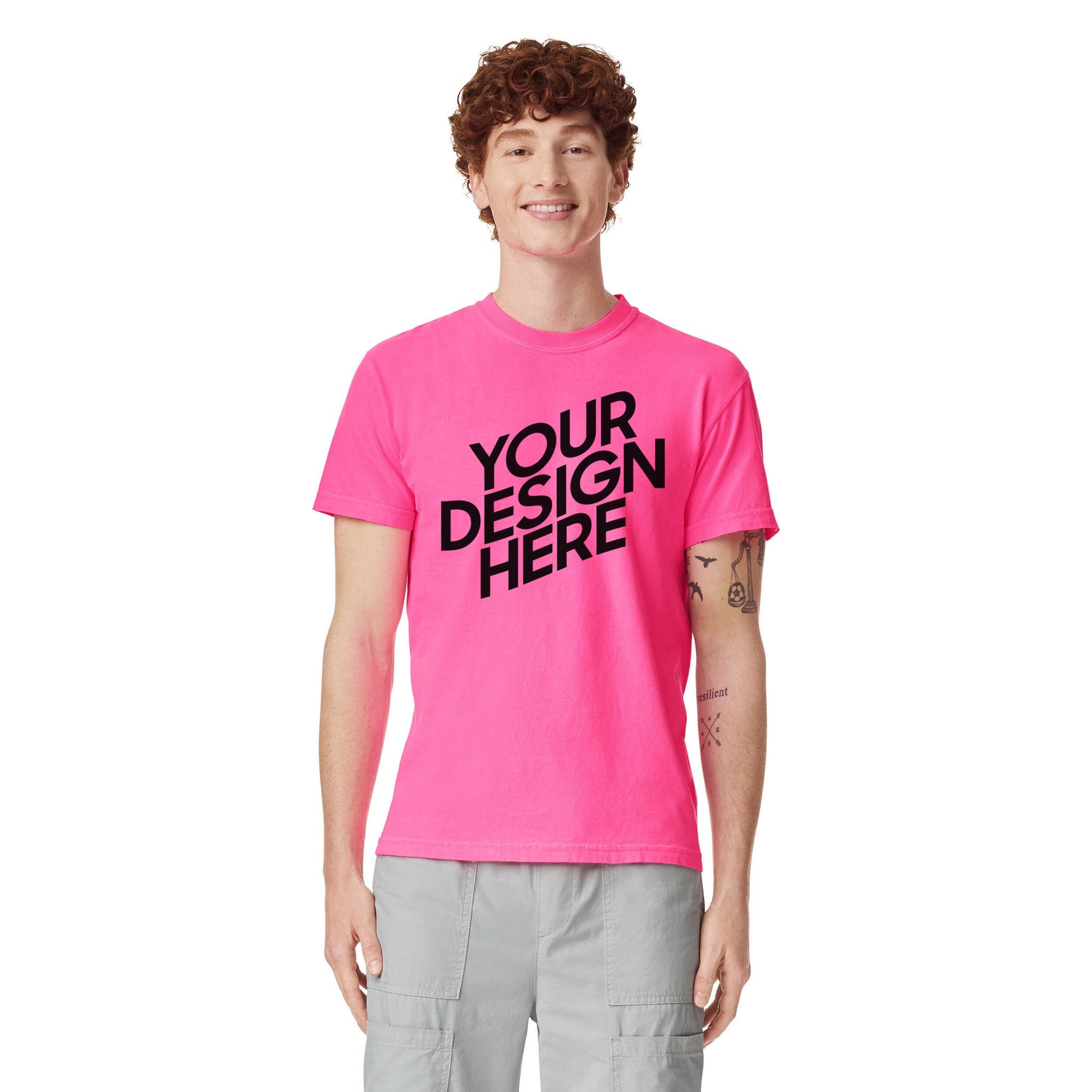 Comfort Colors Custom Unisex Garment-Dyed T-Shirt (1717)