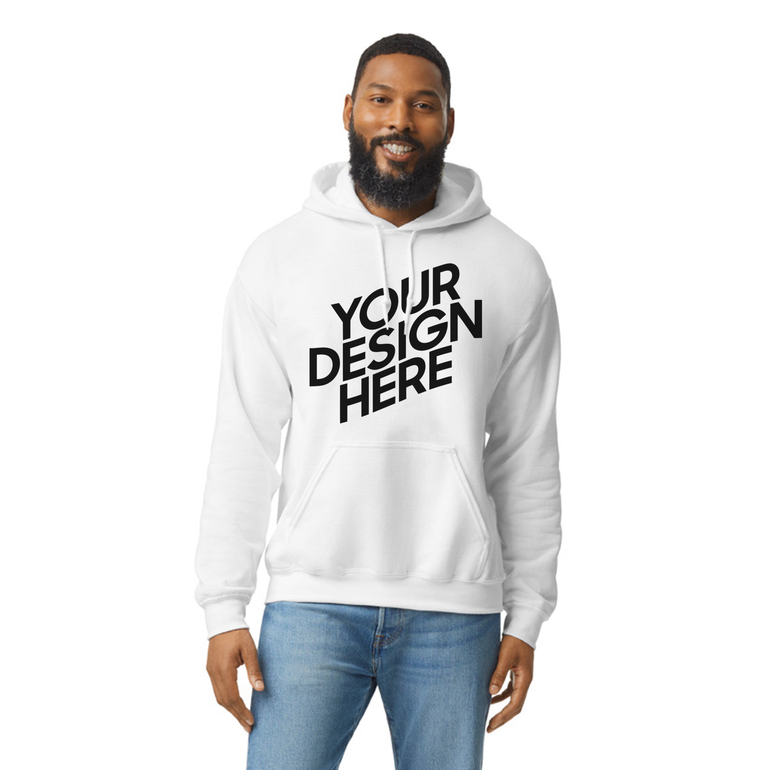 Gildan Custom Unisex Heavy Blend Hooded Sweatshirt (18500)