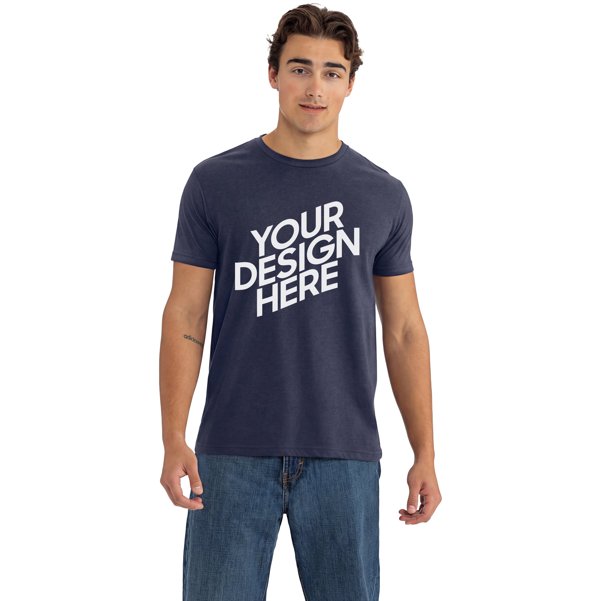 Next Level Custom Unisex Tri-Blend Crew Tee (6010)