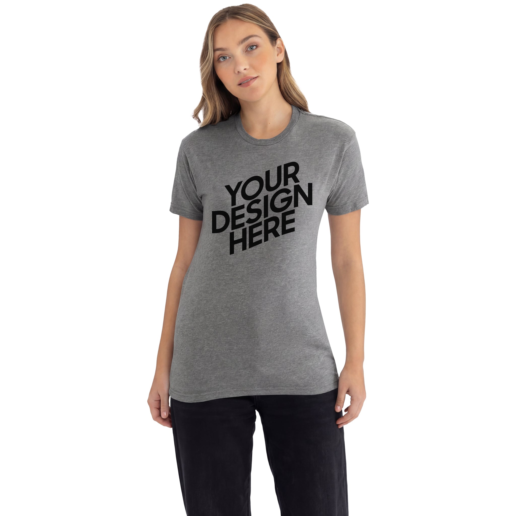 Next Level Custom Unisex Tri-Blend Crew Tee (6010)