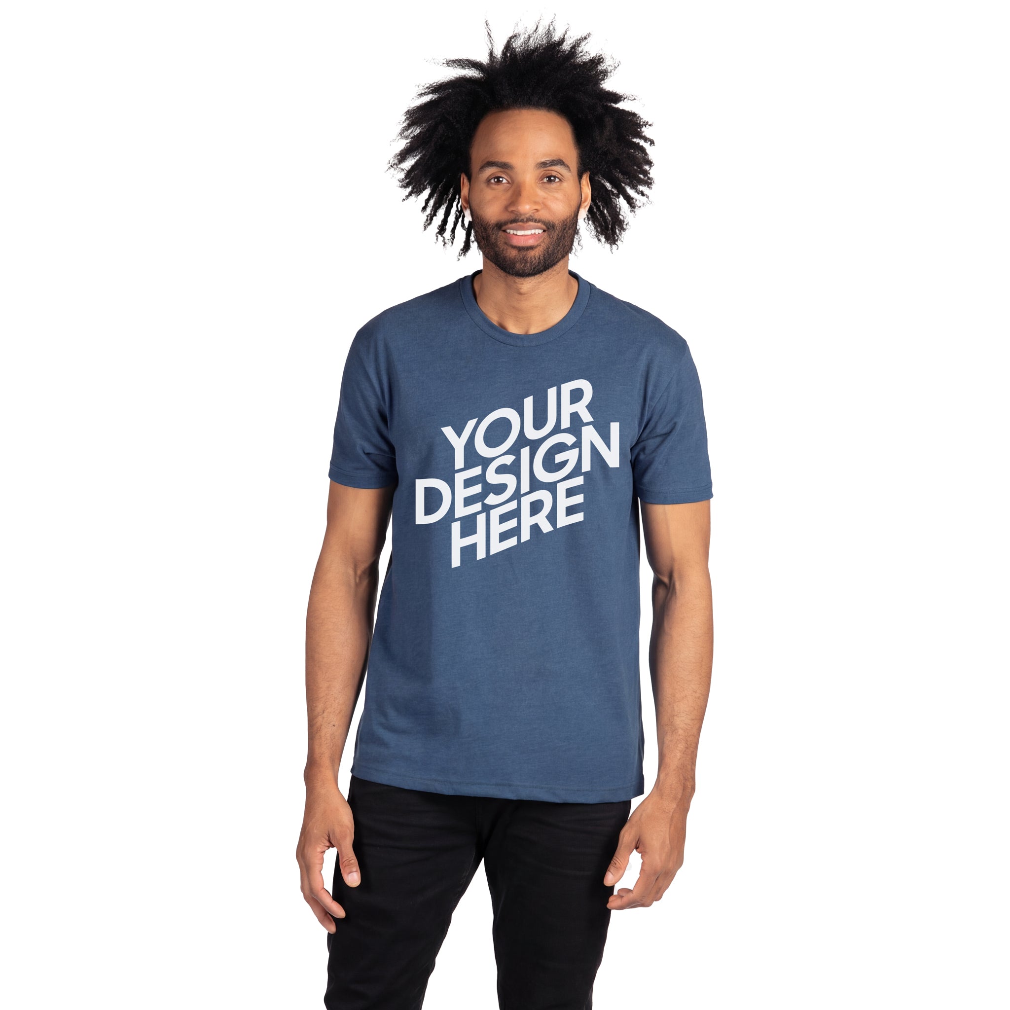 Next Level Custom Unisex Sueded T-Shirt (6410)