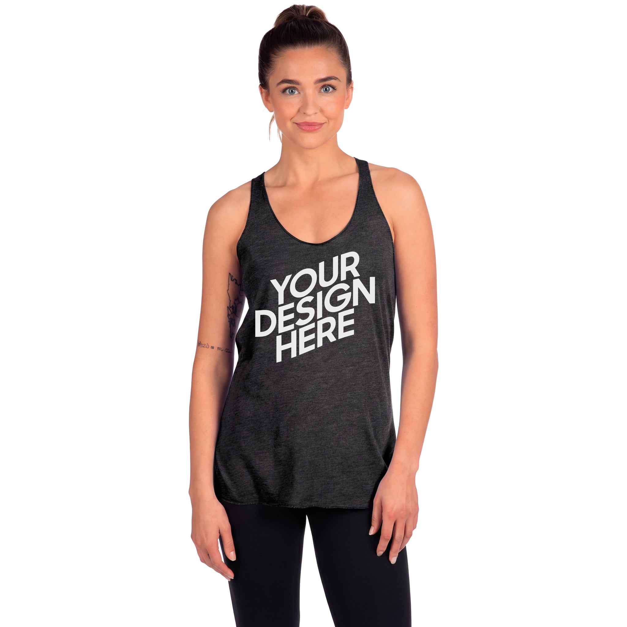 Next Level Custom Women's Tri-Blend Racerback Tank (6733)