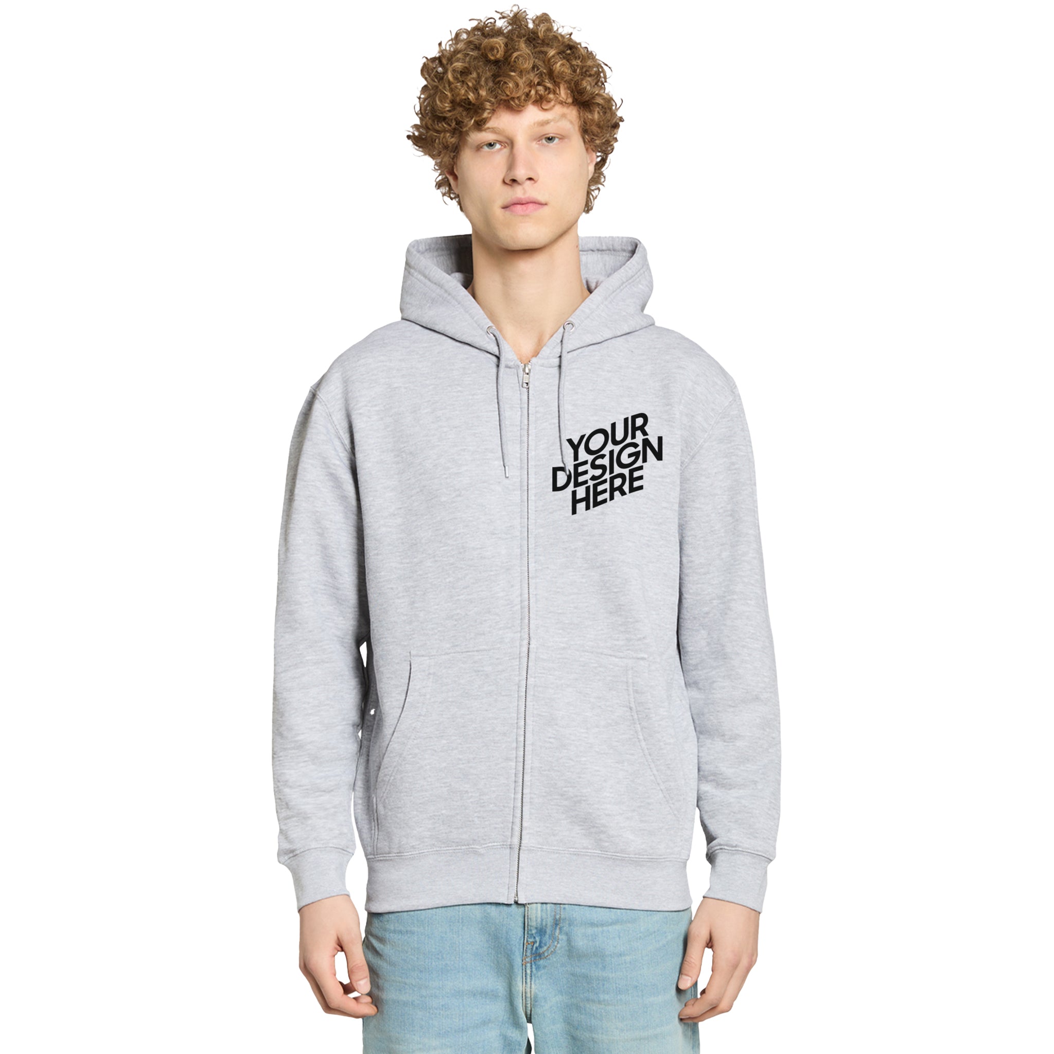 Lane Seven Custom Unisex Zip Hoodie (LS14003)