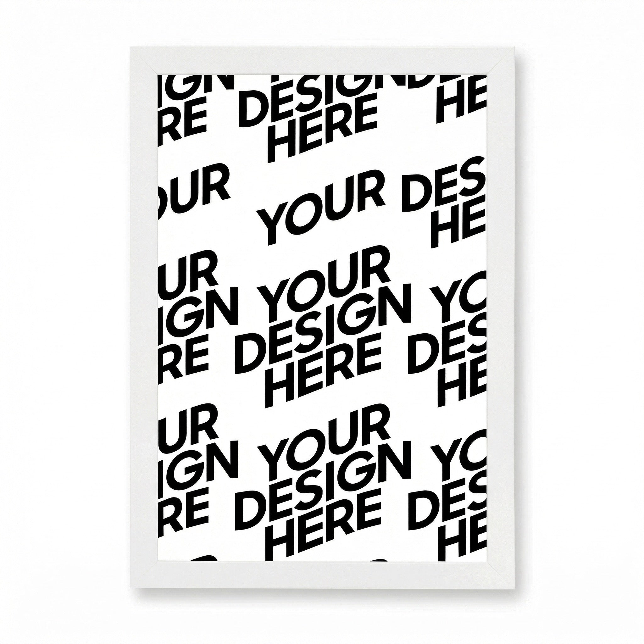 inksie Custom Framed Water Based Poster Paper Print