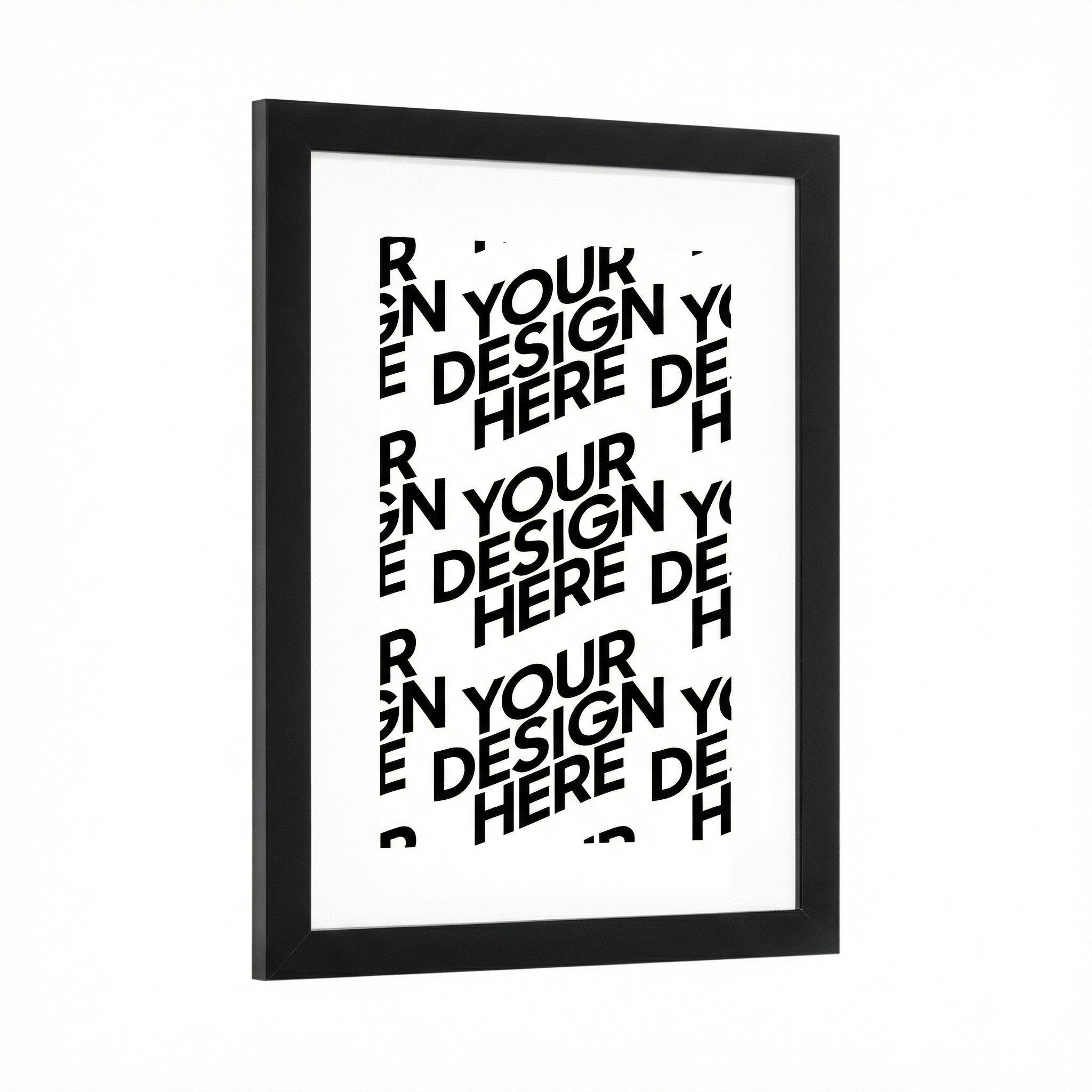 inksie Custom Framed Semi Gloss Paper Print