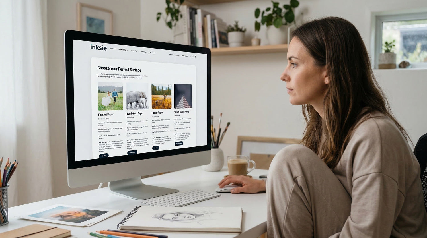 Match Your Digital Style to the Perfect Paper Surface