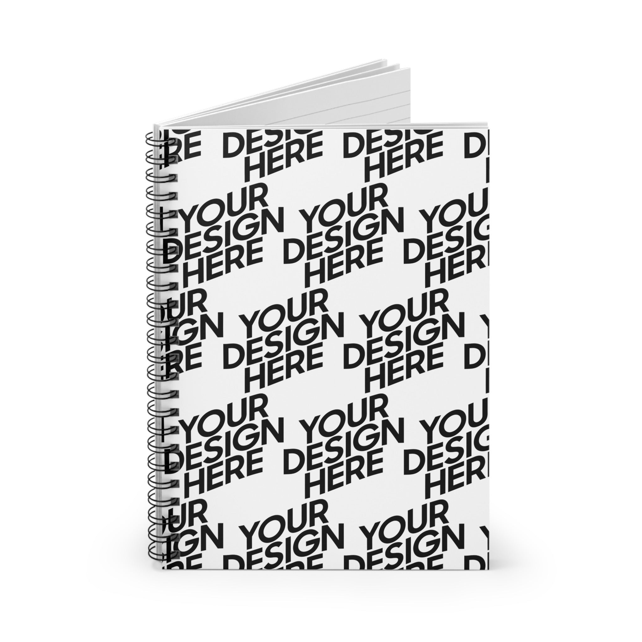 Inksie Custom Spiral Notebook (6" x 8")