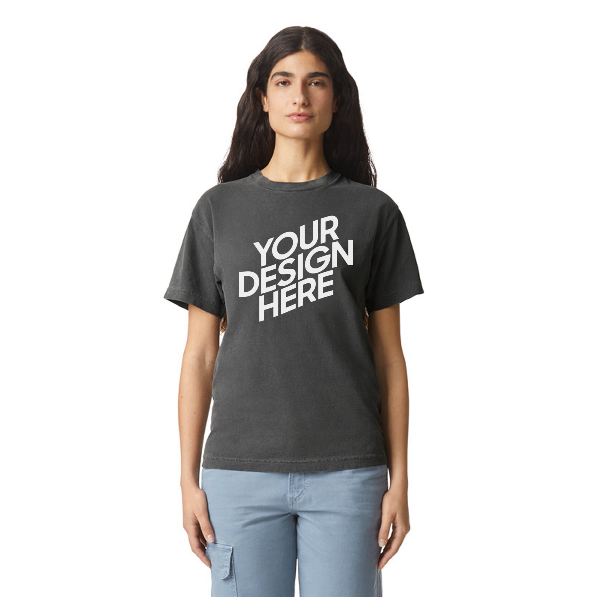 American Apparel Custom Unisex Garment-Dyed Heavyweight Cotton Tee (1301GD)