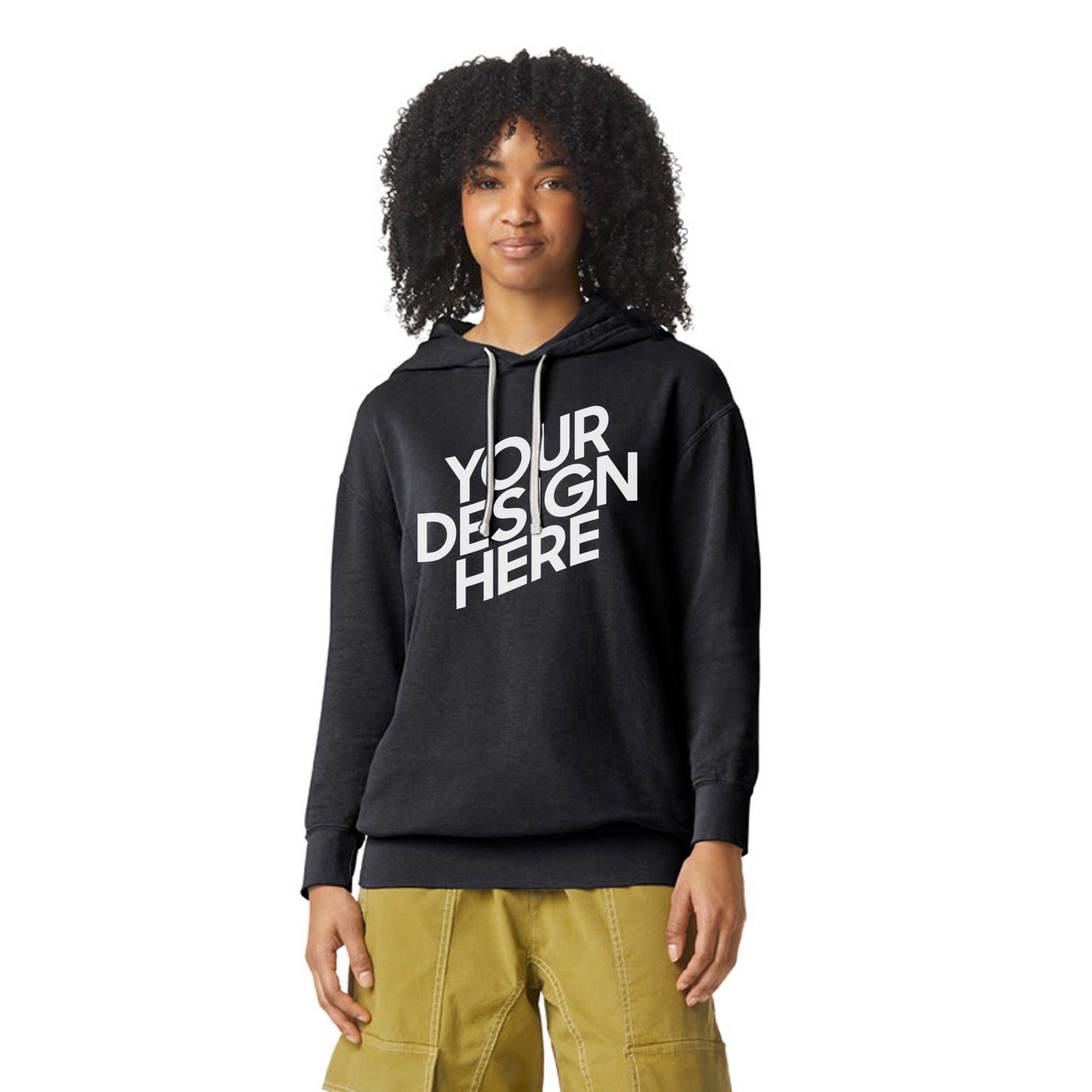 Comfort Colors Custom Unisex Lightweight Hooded Sweatshirt (1467)