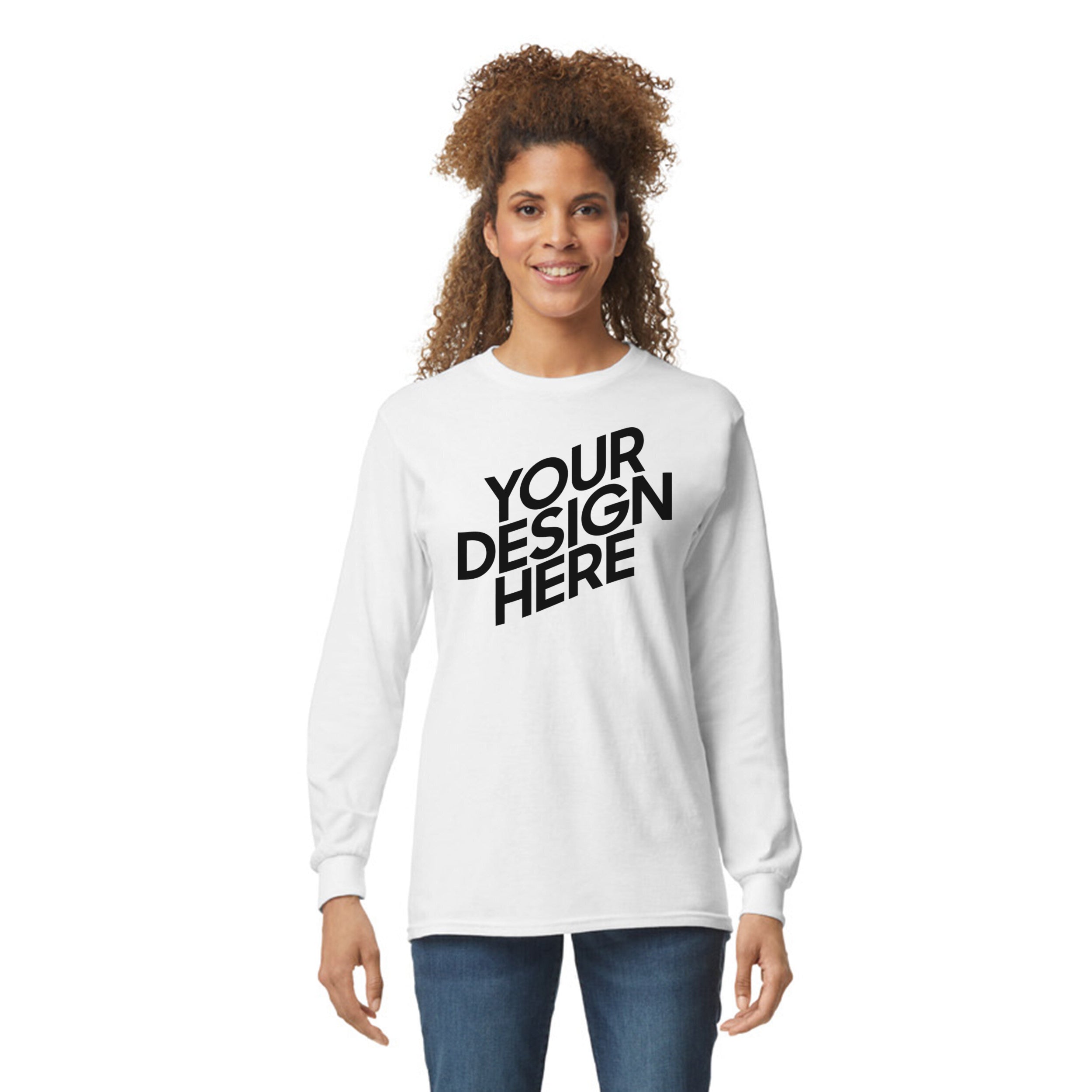 Gildan Custom Unisex Ultra Cotton Long Sleeve Tee (2400)