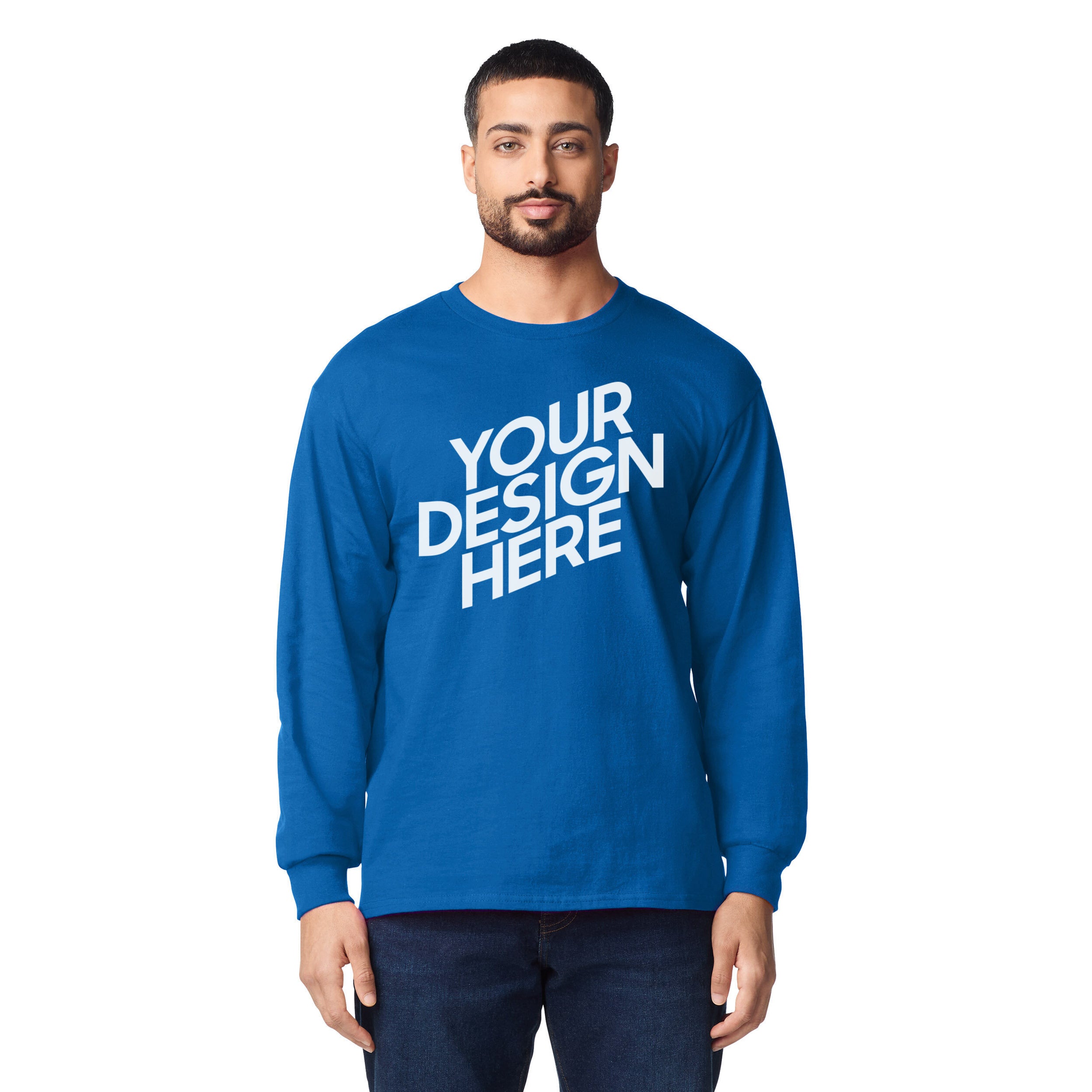 Gildan Custom Unisex Ultra Cotton Long Sleeve Tee (2400)