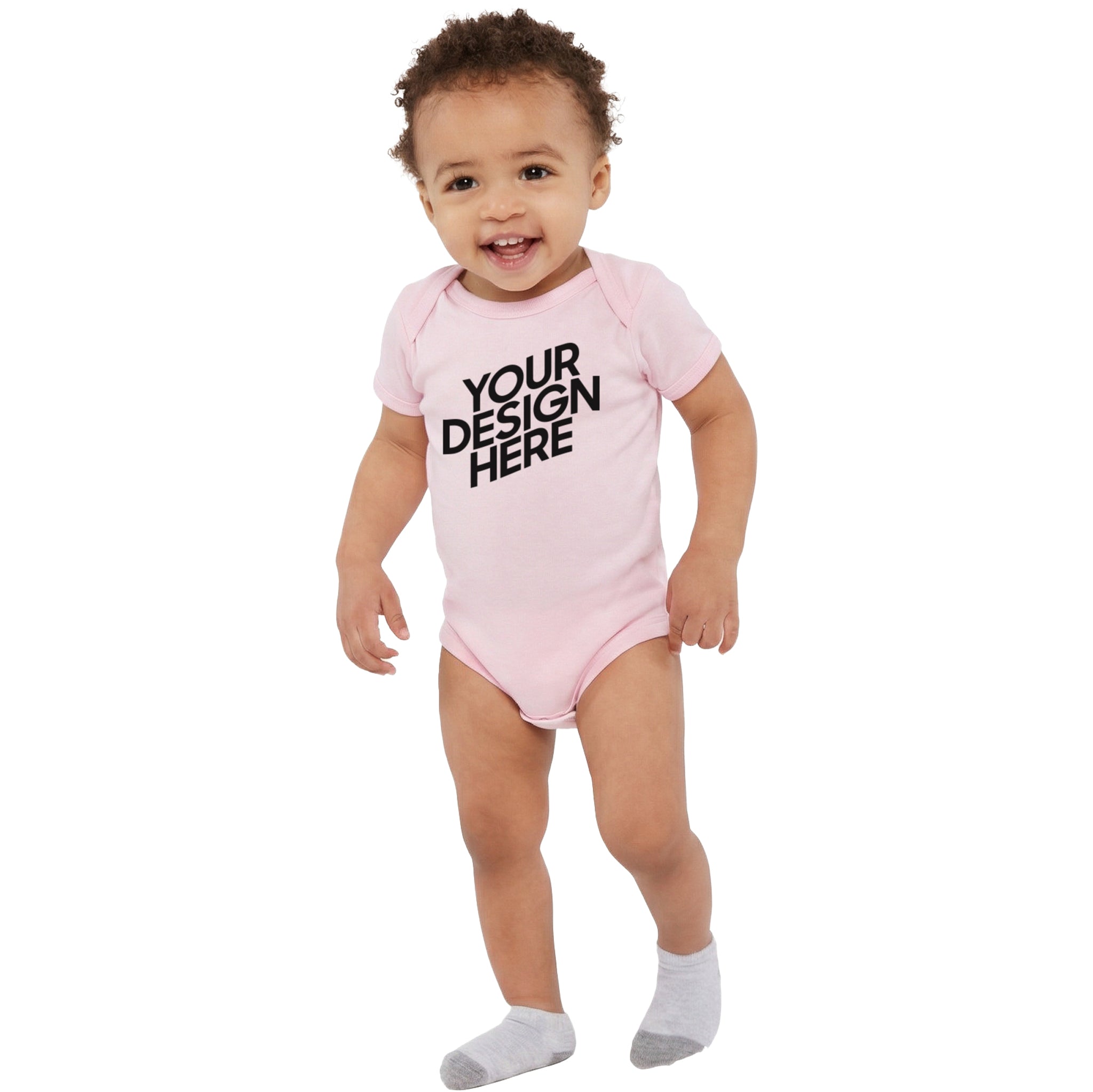 Rabbit Skins Custom Infant Fine Jersey Bodysuit (4424)