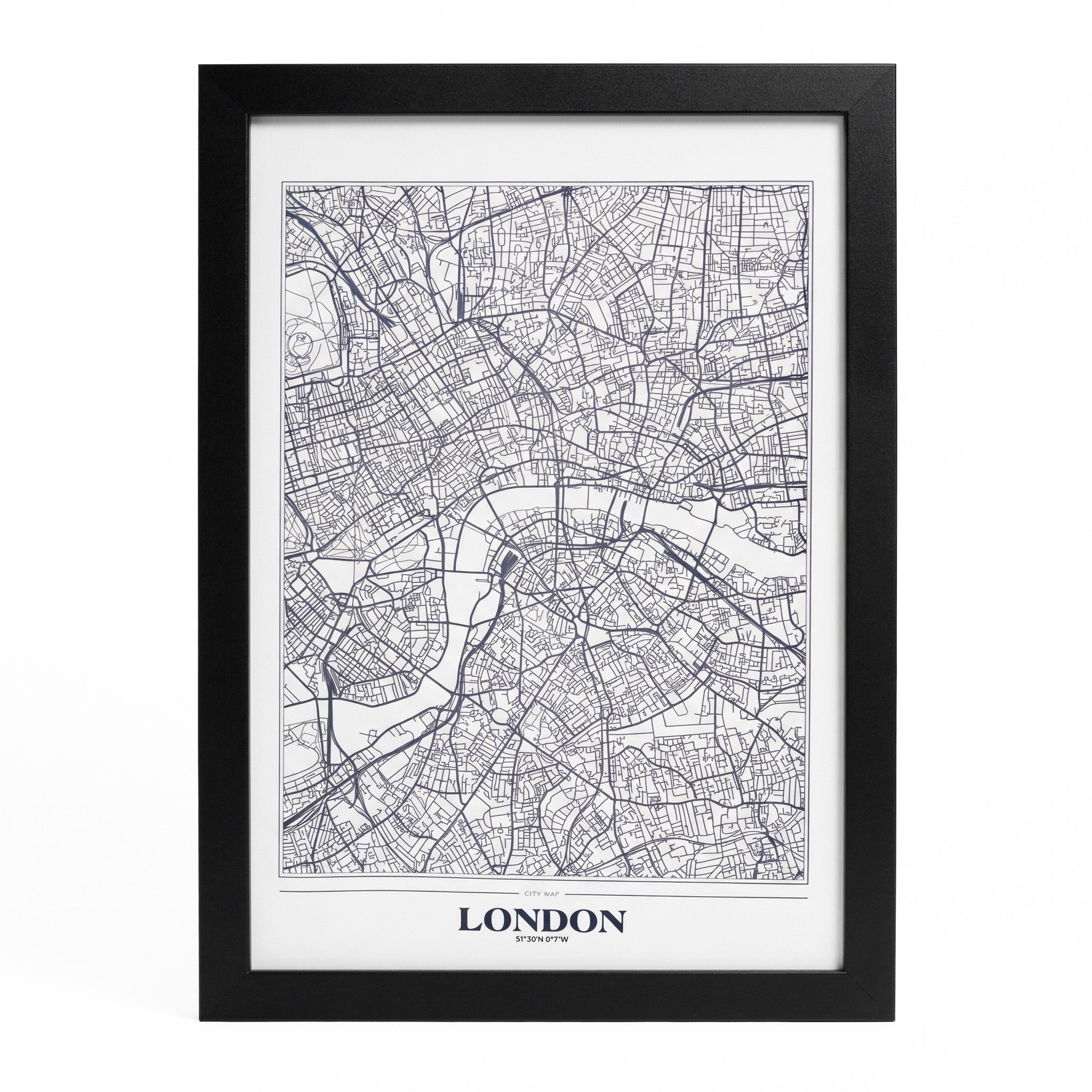 inksie Custom Framed Water Based Poster Paper Print