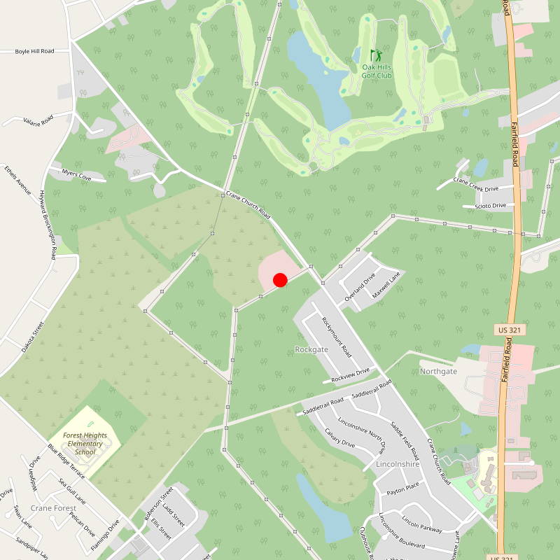 Map of South University-Columbia, Columbia, SC
